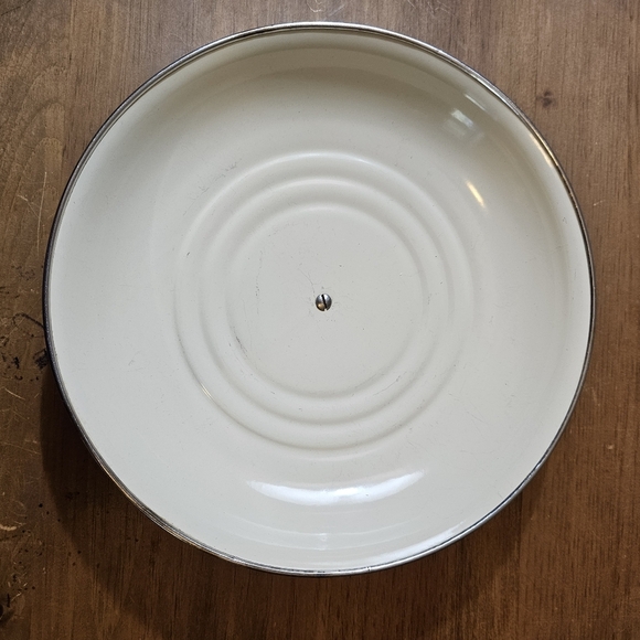 Le Creuset Replacement ONLY Blue Enamel over Steel Lid 10.75" - Picture 5 of 6